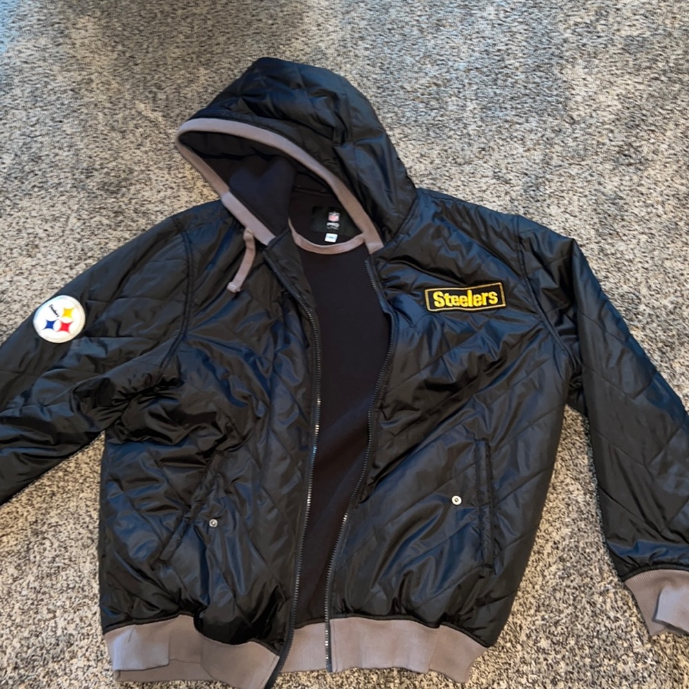 XXL NFL Pittsburg Steelers Heavy Jacket